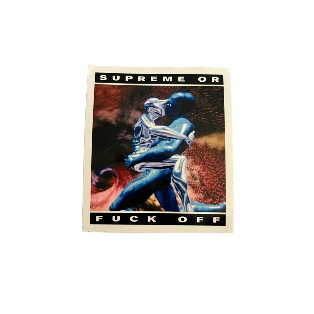 Supreme “Fk Off” Cyber Sticker SS17 Digital Graphic Authentic